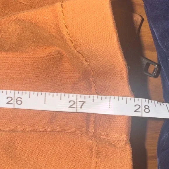 Kut from the Kloth Skinny Orange Gold Jeans - Picture 7 of 8